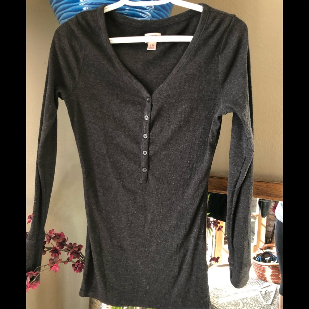 Dark grey Long sleeve shirt
